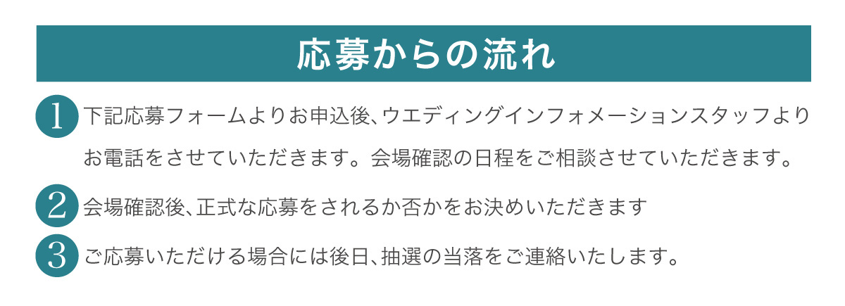 結婚式プレゼントキャンペーン