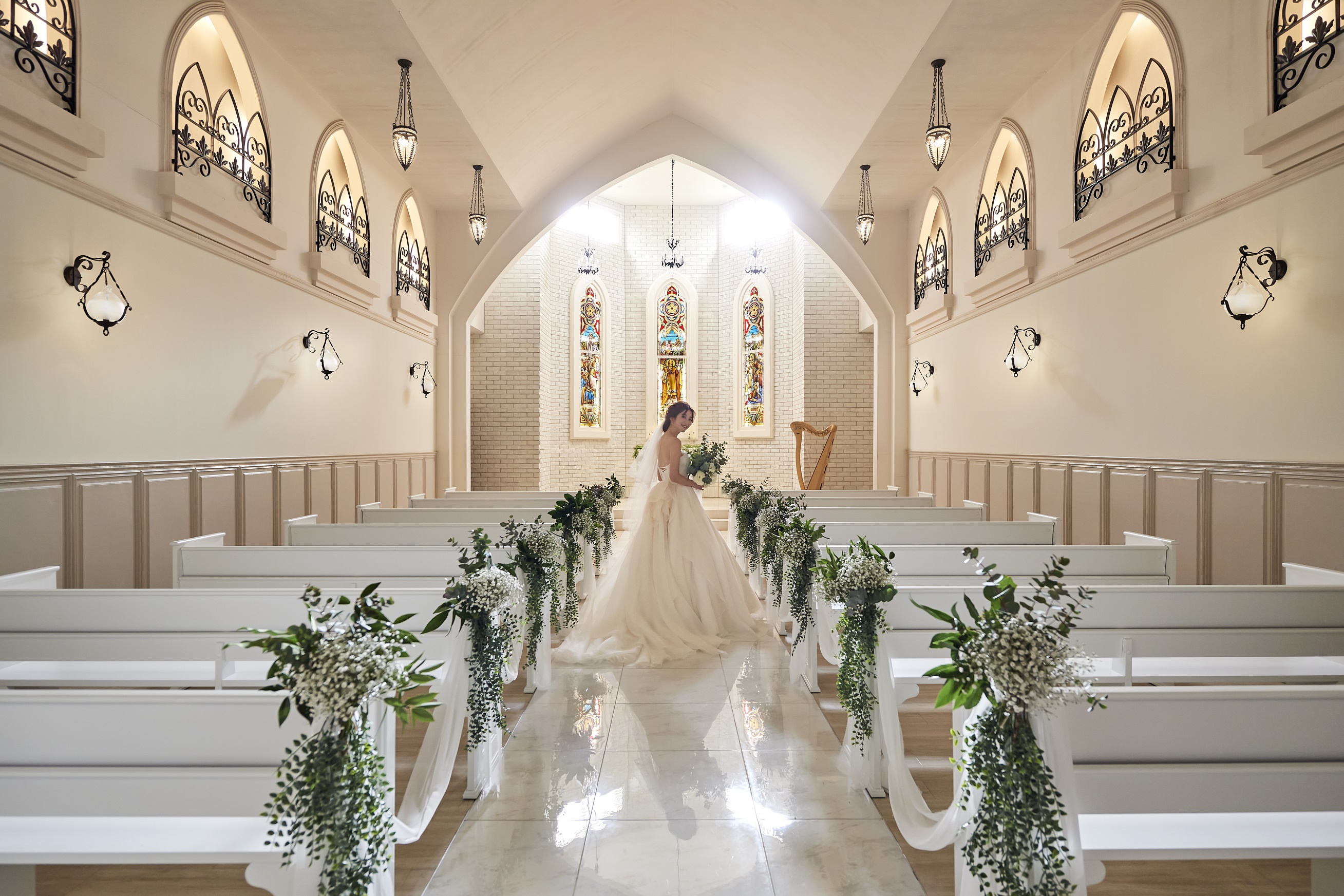 自由度の高いチャペル挙式 挙式会場見学会 ブライダルフェア 鹿嶋 神栖の結婚式場 公式 アジュール鹿嶋ウエディングハウス